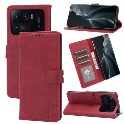 Embossed Happy Cat Pattern Horizontal Flip Leather Case with Holder & Card Slots & Wallet, For Xiaomi Redmi Note 10 Pro 5G, For Xiaomi Redmi 10, For Xiaomi Mi 11, For Xiaomi Mi 11T, For Xiaomi Mi 11 Ultra, For Xiaomi Mi 11 Lite, For Google Pixel 5a 5G ...