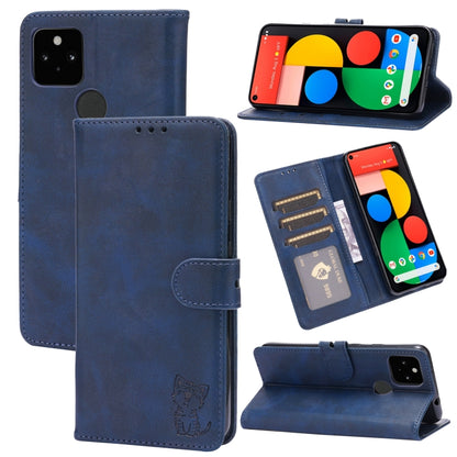Embossed Happy Cat Pattern Horizontal Flip Leather Case with Holder & Card Slots & Wallet, For Xiaomi Redmi Note 10 Pro 5G, For Xiaomi Redmi 10, For Xiaomi Mi 11, For Xiaomi Mi 11T, For Xiaomi Mi 11 Ultra, For Xiaomi Mi 11 Lite, For Google Pixel 5a 5G ...