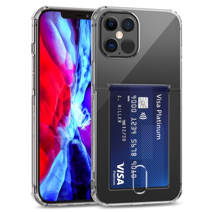 TPU Transparent Protective Case with Card Slots, For iPhone 13 Pro Max, For iPhone 13 Pro, For iPhone 13, For iPhone 13 mini