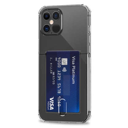 TPU Transparent Protective Case with Card Slots, For iPhone 13 Pro Max, For iPhone 13 Pro, For iPhone 13, For iPhone 13 mini
