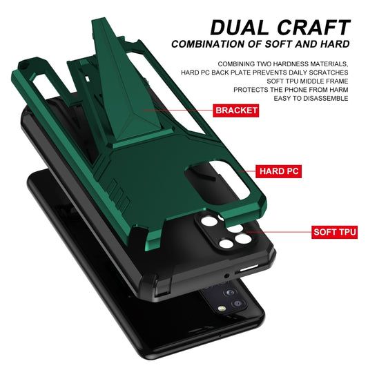 Super V Armor PC + TPU Shockproof Case with Invisible Holder, For Motorola Moto G / E7 Power 2021, For Motorola Moto G Stylus 2021, For Motorola Moto G Stylus 5G, For Motorola One 5G Ace, For Xiaomi Redmi 10, For Samsung Galaxy A02s 164mm              ...