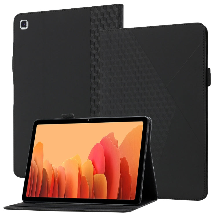 Rhombus Skin Feel Horizontal Flip Tablet Leather Case with Card Slots & Holder, For Samsung Galaxy Tab S6 Lite SM-P610/T615, For Samsung Galaxy Tab A 10.1 2019 T510, For Samsung Galaxy Tab A7 10.4 2020 T500/T505                                         ...