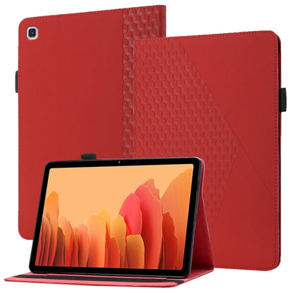Rhombus Skin Feel Horizontal Flip Tablet Leather Case with Card Slots & Holder, For Samsung Galaxy Tab S6 Lite SM-P610/T615, For Samsung Galaxy Tab A 10.1 2019 T510, For Samsung Galaxy Tab A7 10.4 2020 T500/T505                                         ...