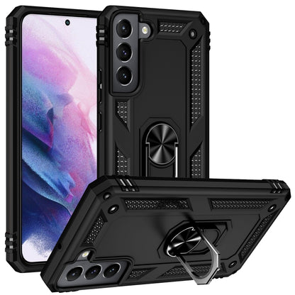 Shockproof TPU + PC Protective Case with 360 Degree Rotating Holder, For Samaung Galaxy S22 5G, For Samaung Galaxy S22+ 5G, For Samaung Galaxy S22 Ultra 5G