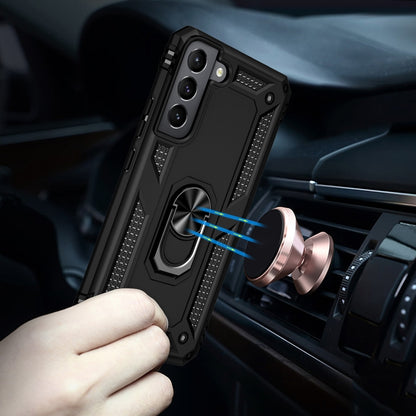 Shockproof TPU + PC Protective Case with 360 Degree Rotating Holder, For Samaung Galaxy S22 5G, For Samaung Galaxy S22+ 5G, For Samaung Galaxy S22 Ultra 5G