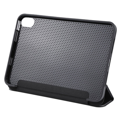 GEBEI Shockproof Horizontal Flip Tablet Leather Case with Three-folding Holder, For iPad mini 2024 / mini 6