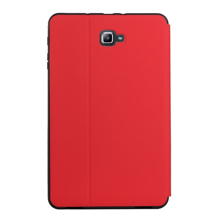 Dual-Folding Horizontal Flip Tablet Leather Case with Holder & Sleep / Wake-up Function, For Samsung Galaxy Tab A 8.0 2019 SM-T290, For Samsung Galaxy Tab A 10.1 2019, For Samsung Galaxy Tab A 10.1 T580/T585C, For Samsung Galaxy Tab A7 10.4 T500       ...