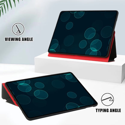 Dual-Folding Horizontal Flip Tablet Leather Case with Holder & Sleep / Wake-up Function, For Samsung Galaxy Tab A 8.0 2019 SM-T290, For Samsung Galaxy Tab A 10.1 2019, For Samsung Galaxy Tab A 10.1 T580/T585C, For Samsung Galaxy Tab A7 10.4 T500       ...