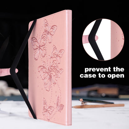 Embossed Butterfly Pattern Horizontal Flip Leather Tablet Case, For Samsung Galaxy Tab A7 Lite T220/T225, For Samsung Galaxy Tab A7 10.4 (2020) T500/T505, For Samsung Galaxy Tab S8 / Galaxy Tab S7 T870/T875/T876B, For Samsung Galaxy Tab S6 Lite P610/P6...