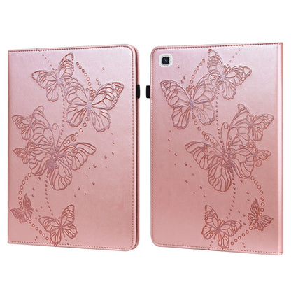 Embossed Butterfly Pattern Horizontal Flip Leather Tablet Case, For Samsung Galaxy Tab A7 Lite T220/T225, For Samsung Galaxy Tab A7 10.4 (2020) T500/T505, For Samsung Galaxy Tab S8 / Galaxy Tab S7 T870/T875/T876B, For Samsung Galaxy Tab S6 Lite P610/P6...