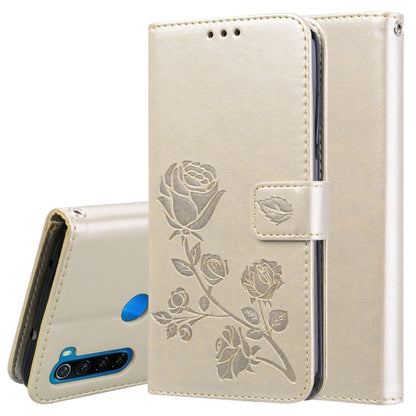 Rose Embossed Horizontal Flip PU Leather Case for Galaxy A10, with Holder & Card Slots & Wallet, For Xiaomi Redmi 8, For Xiaomi Redmi Note 8, For Xiaomi Redmi Note 8 Pro, For Galaxy A10s, For Galaxy A20s