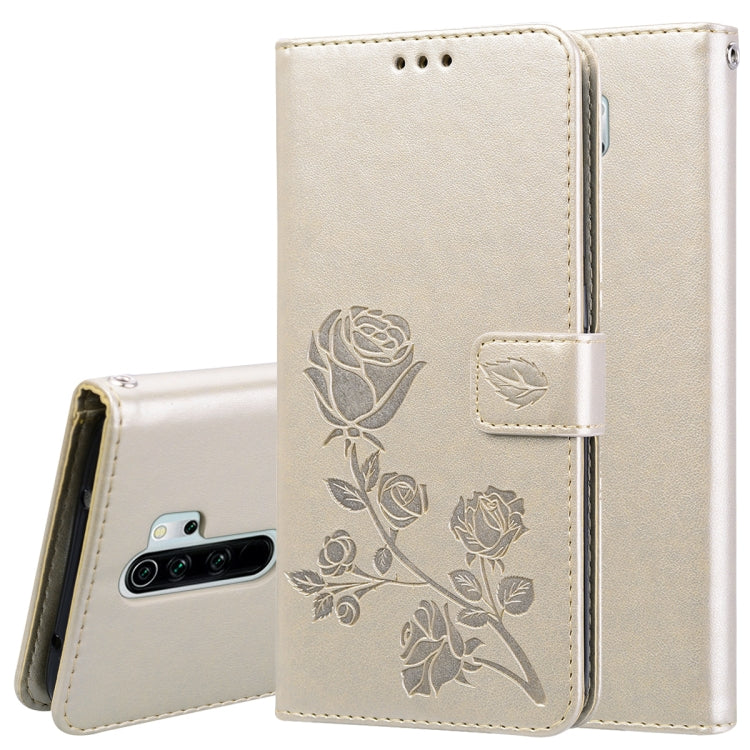 Rose Embossed Horizontal Flip PU Leather Case for Galaxy A10, with Holder & Card Slots & Wallet, For Xiaomi Redmi 8, For Xiaomi Redmi Note 8, For Xiaomi Redmi Note 8 Pro, For Galaxy A10s, For Galaxy A20s