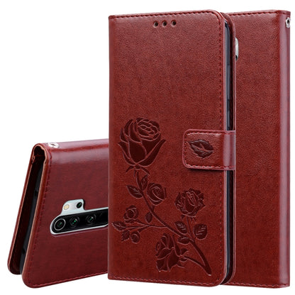 Rose Embossed Horizontal Flip PU Leather Case for Galaxy A10, with Holder & Card Slots & Wallet, For Xiaomi Redmi 8, For Xiaomi Redmi Note 8, For Xiaomi Redmi Note 8 Pro, For Galaxy A10s, For Galaxy A20s