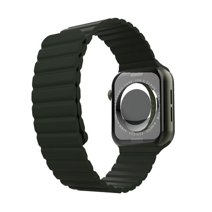 Integrated Silicone Replacement Strap Watchband For Apple Watch Series, 7 41mm / 6&SE&5&4 40mm / 3&2&1 38mm, 7 45mm / 6&SE&5&4 44mm / 3&2&1 42mm