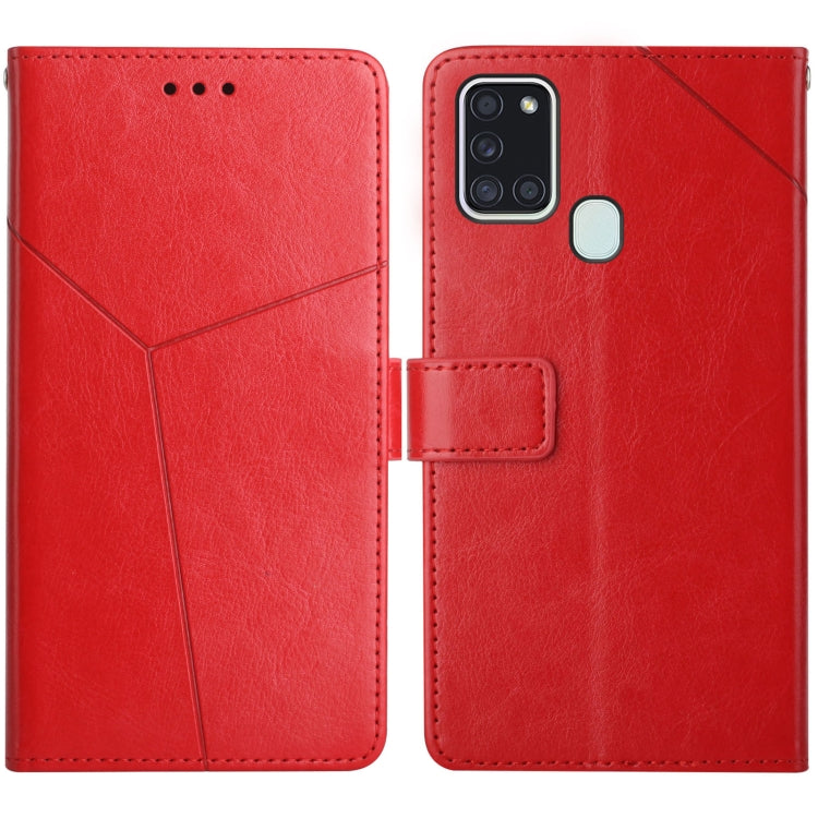 Y Stitching Horizontal Flip Leather Case with Holder & Card Slots & Wallet & Photo Frame, For Samsung Galaxy A20s, For Samsung Galaxy A21, For Samsung Galaxy A21s EU Version, For Samsung Galaxy A22 4G, For Samsung Galaxy A22 5G, For Samsung Galaxy A32 ...
