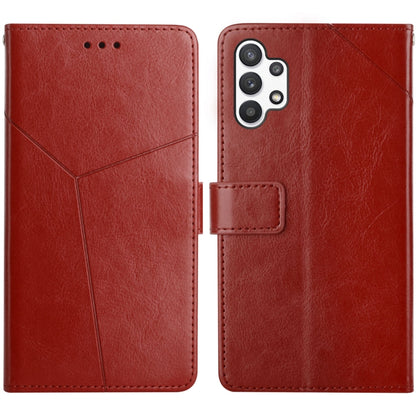 Y Stitching Horizontal Flip Leather Case with Holder & Card Slots & Wallet & Photo Frame, For Samsung Galaxy A20s, For Samsung Galaxy A21, For Samsung Galaxy A21s EU Version, For Samsung Galaxy A22 4G, For Samsung Galaxy A22 5G, For Samsung Galaxy A32 ...