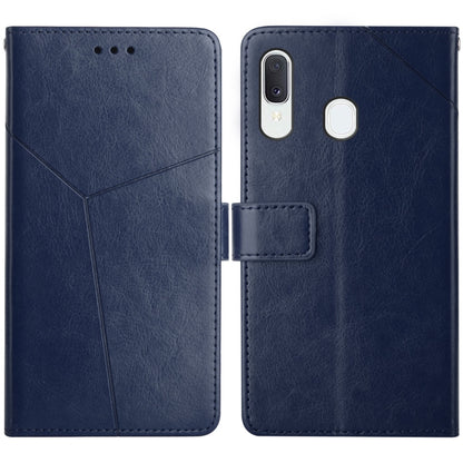 Y Stitching Horizontal Flip Leather Case with Holder & Card Slots & Wallet & Photo Frame, For Samsung Galaxy A20s, For Samsung Galaxy A21, For Samsung Galaxy A21s EU Version, For Samsung Galaxy A22 4G, For Samsung Galaxy A22 5G, For Samsung Galaxy A32 ...