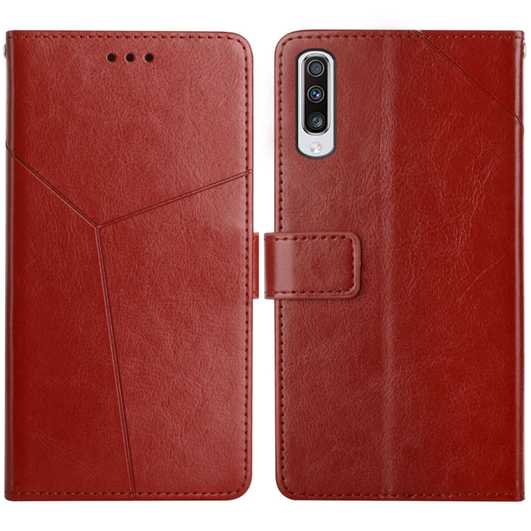 Y Stitching Horizontal Flip Leather Case with Holder & Card Slots & Wallet & Photo Frame, For Samsung Galaxy A42, For Samsung Galaxy A50, For Samsung Galaxy A51 5G, For Samsung Galaxy A51 / M40s, For Samsung Galaxy A70, For Samsung Galaxy A70e         ...