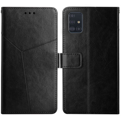 Y Stitching Horizontal Flip Leather Case with Holder & Card Slots & Wallet & Photo Frame, For Samsung Galaxy A42, For Samsung Galaxy A50, For Samsung Galaxy A51 5G, For Samsung Galaxy A51 / M40s, For Samsung Galaxy A70, For Samsung Galaxy A70e         ...