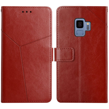Y Stitching Horizontal Flip Leather Case with Holder & Card Slots & Wallet & Photo Frame, For Samsung Galaxy Note10, For Samsung Galaxy Note20, For Samsung Galaxy Note20 Ultra, For Samsung Galaxy Note10+, For Samsung Galaxy S9, For Samsung Galaxy S9+  ...