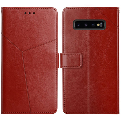 Y Stitching Horizontal Flip Leather Case with Holder & Card Slots & Wallet & Photo Frame, For Samsung Galaxy Note10, For Samsung Galaxy Note20, For Samsung Galaxy Note20 Ultra, For Samsung Galaxy Note10+, For Samsung Galaxy S9, For Samsung Galaxy S9+  ...