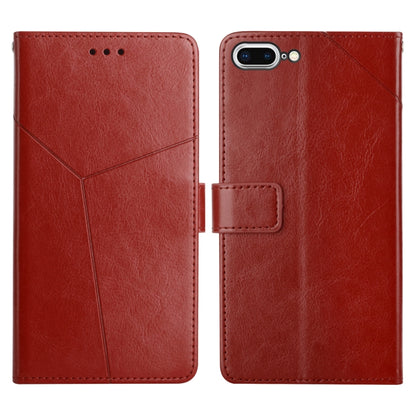Y Stitching Horizontal Flip Leather Phone Case with Holder & Card Slots & Wallet & Photo Frame, For iPhone 8 Plus / 7 Plus, For iPhone 11, For iPhone 11 Pro, For iPhone 11 Pro Max, For iPhone 12 mini, For iPhone 12 Pro Max, For iPhone 12 / 12 Pro      ...
