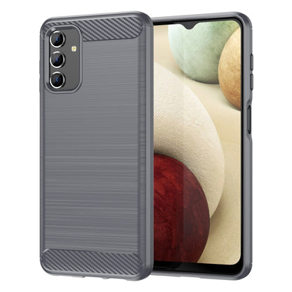 Brushed Texture Carbon Fiber TPU Phone Case, For Samsung Galaxy A13 5G, For Samsung Galaxy M52 5G