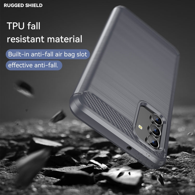 Brushed Texture Carbon Fiber TPU Phone Case, For Samsung Galaxy A13 5G, For Samsung Galaxy M52 5G
