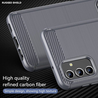Brushed Texture Carbon Fiber TPU Phone Case, For Samsung Galaxy A13 5G, For Samsung Galaxy M52 5G