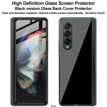 IMAK 2 in 1 Anterior Protector + Back Protector Tempered Glass Film, For Samsung Galaxy Z Fold3 5G
