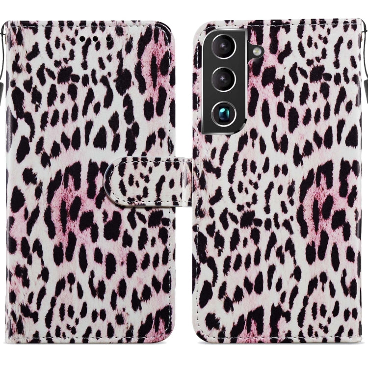 Painted Pattern Horizontal Flip Phone Leather Case with Holder & Card Slots & Photo Frame, For Samsung Galaxy S22 5G, For Samsung Galaxy S22+ 5G, For Samaung Galaxy S22 Ultra 5G