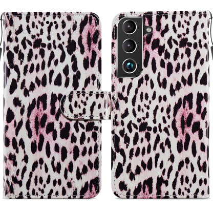 Painted Pattern Horizontal Flip Phone Leather Case with Holder & Card Slots & Photo Frame, For Samsung Galaxy S22 5G, For Samsung Galaxy S22+ 5G, For Samaung Galaxy S22 Ultra 5G