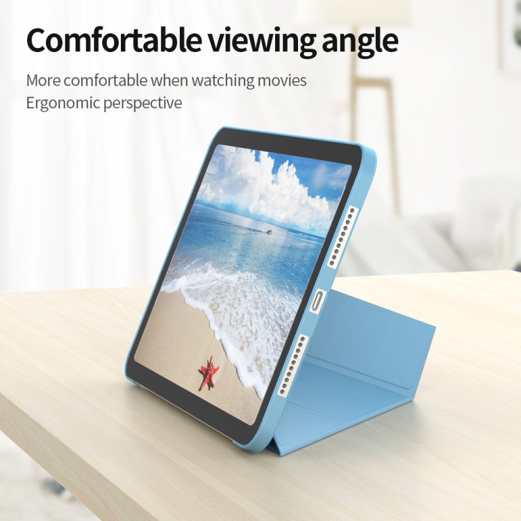 Double-sided Matte Deformation TPU Tablet Leather Case with Holder & Sleep / Wake-up Function, For iPad mini 2024 / mini 6