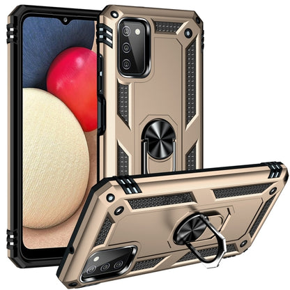Shockproof TPU + PC Protective Case with 360 Degree Rotating Holder, For Samsung Galaxy A03s 164mm Version