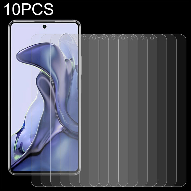 10 PCS 0.26mm 9H 2.5D Tempered Glass Film, For Xiaomi Mi 11 Lite 5G NE / Mi 11 Lite 5G (10 PCS), For Xiaomi Mi 11T / 11T Pro (10 PCS), For Samsung Galaxy M32 5G (10 PCS)