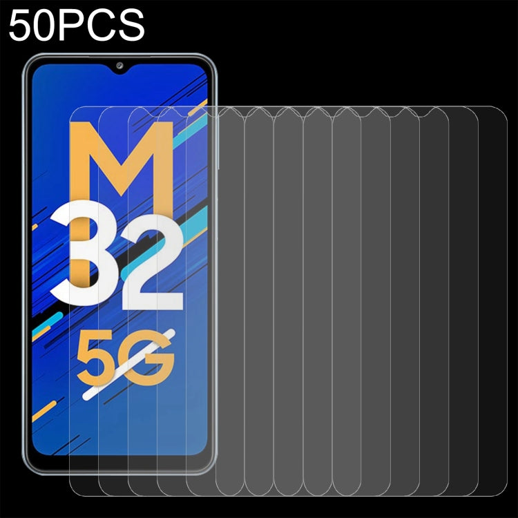 50 PCS 0.26mm 9H 2.5D Tempered Glass Film, For Xiaomi Mi 11 Lite 5G NE / Mi 11 Lite 5G (50 PCS), For Xiaomi Mi 11T / 11T Pro (50 PCS), For Samsung Galaxy M32 5G (50 PCS)