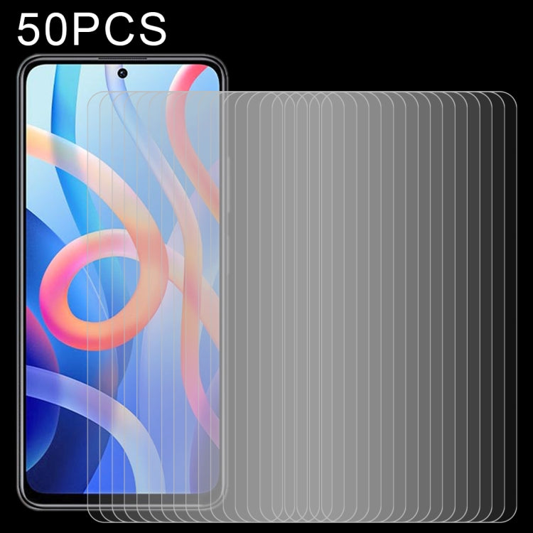 For Samsung Galaxy M32 4G 50 PCS 0.26mm 9H 2.5D Tempered Glass Film, For OPPO Realme C25Y / C21Y (50 PCS), For Samsung Galaxy M32 4G (50 PCS), For Xiaomi Redmi Note 11 Pro / 11 Pro+ / Poco X4 Pro 5G / Note 11E Pro (50 PCS)                              ...