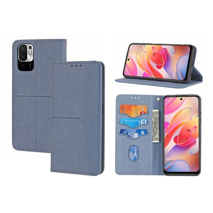 Woven Texture Stitching Magnetic Horizontal Flip PU Leather Phone Case, For Samsung Galaxy A03 International Version, For Xiaomi Redmi Note 11, For Samsung Galaxy A03 EU Version, For Xiaomi Redmi Note 11 Pro