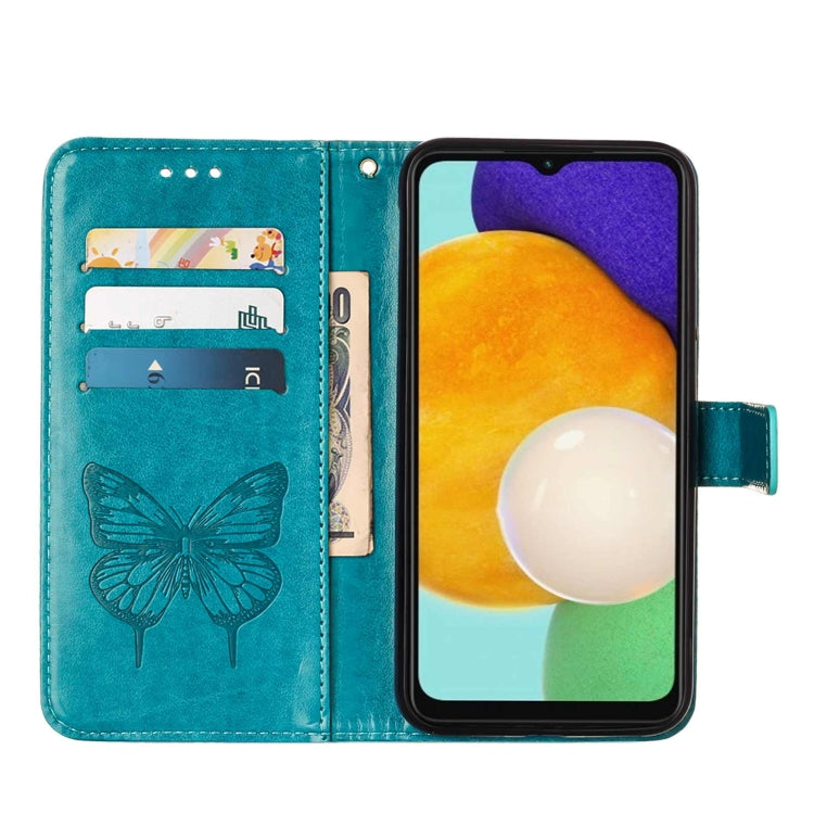 Embossed Butterfly Leather Phone Case with Holder & Card Slot & Wallet & Lanyard, For Samsung Galaxy A13 5G, For Samsung Galaxy F52 5G, For Samsung Galaxy S22 5G, For Samsung Galaxy S22+ 5G, For Samsung Galaxy S22 Ultra 5G                              ...