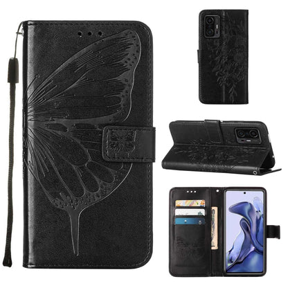Embossed Butterfly Leather Phone Case with Holder & Card Slot & Wallet & Lanyard, For Samsung Galaxy A13 5G, For Samsung Galaxy F52 5G, For Samsung Galaxy S22 5G, For Samsung Galaxy S22+ 5G, For Samsung Galaxy S22 Ultra 5G                              ...