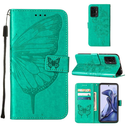 Embossed Butterfly Leather Phone Case with Holder & Card Slot & Wallet & Lanyard, For Samsung Galaxy A13 5G, For Samsung Galaxy F52 5G, For Samsung Galaxy S22 5G, For Samsung Galaxy S22+ 5G, For Samsung Galaxy S22 Ultra 5G                              ...
