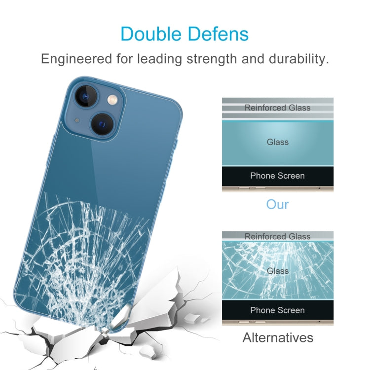 0.26mm 9H 2.5D Tempered Glass Back Film, For iPhone 13 mini (1 PC), For iPhone 13 (1 PC), For iPhone 13 Pro (1 PC), For iPhone 13 Pro Max (1 PC)