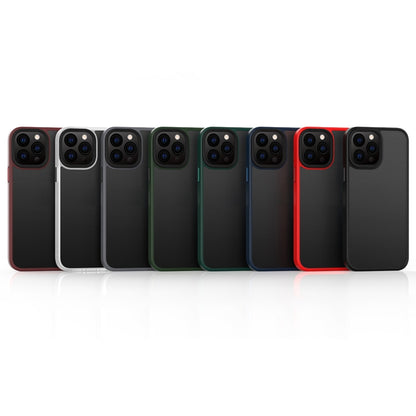 Frosted Back Shockproof Phone Case, For iPhone 13 mini, For iPhone 13, For iPhone 13 Pro, For iPhone 13 Pro Max