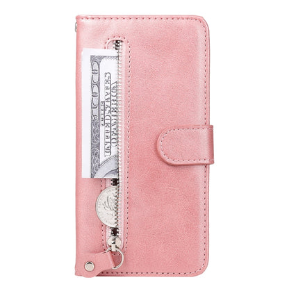 Calf Texture Zipper Horizontal Flip Leather Phone Case, For Samsung Galaxy S22 5G, For Samsung Galaxy S22+ 5G