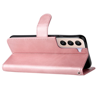 Calf Texture Zipper Horizontal Flip Leather Phone Case, For Samsung Galaxy S22 5G, For Samsung Galaxy S22+ 5G