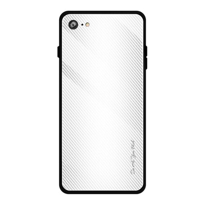 Texture Gradient Glass Protective Case, For Galaxy A20 / A30, For Galaxy A50, For Galaxy A80 / A90, For Galaxy Note 9, For Galaxy Note 10 Pro, For Galaxy S10, For iPhone SE 2022 / SE 2020 / 8 / 7, For iPhone XS Max
