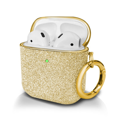 Electroplating Glitter Powder Wireless Earphone Protective Case, For AirPods 1 / 2, For AirPods Pro