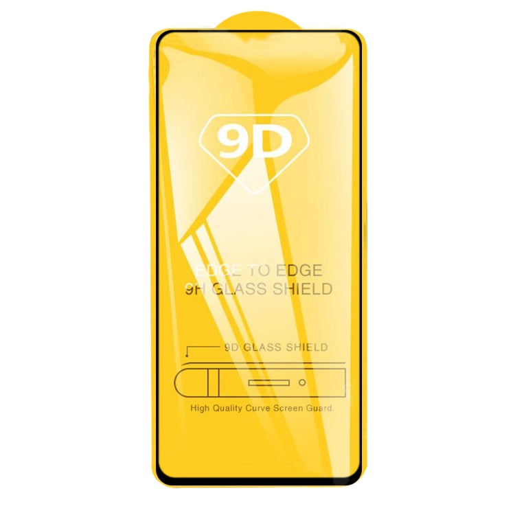 9D Full Glue Full Screen Tempered Glass Film, For Samsung Galaxy M52 5G (1 PC)