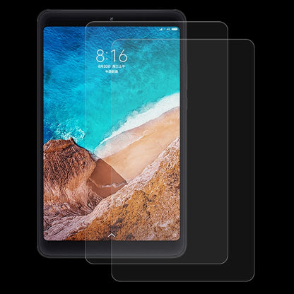 2 PCS 9H 2.5D Explosion-proof Tempered Tablet Glass Film, For Amazon Kindle Fire HD 8 2020  / 2022(2 PCS), For Amazon Kindle Fire HD 10 2019 (2 PCS), For Xiaomi Mi Pad 3 (2 PCS), For Amazon Kindle Fire 7 2019 (2 PCS), For Xiaomi Mi Pad 4 (2 PCS)       ...