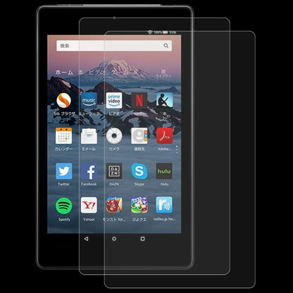 2 PCS 9H 2.5D Explosion-proof Tempered Tablet Glass Film, For Amazon Kindle Fire HD 8 2020  / 2022(2 PCS), For Amazon Kindle Fire HD 10 2019 (2 PCS), For Xiaomi Mi Pad 3 (2 PCS), For Amazon Kindle Fire 7 2019 (2 PCS), For Xiaomi Mi Pad 4 (2 PCS)       ...